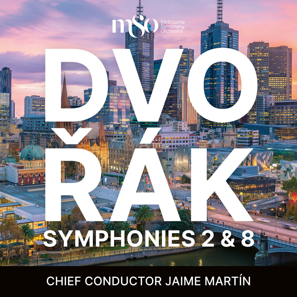 Melbourne Symphony Orchestra / Jaime Martin - Dvorak: Symphonies 2 & 8 [CD]