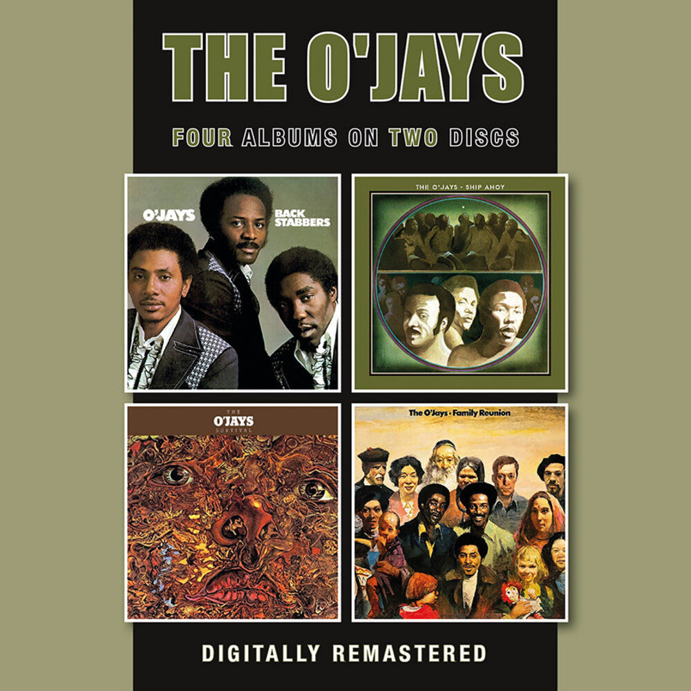 O'Jays - Back Stabbers / Ship Ahoy / Survival / Family (Uk) [CD]