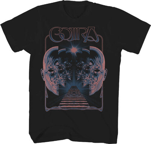Gojira Faces Tshirt Medium Black - Gojira Faces Tshirt Medium Black - Apparel