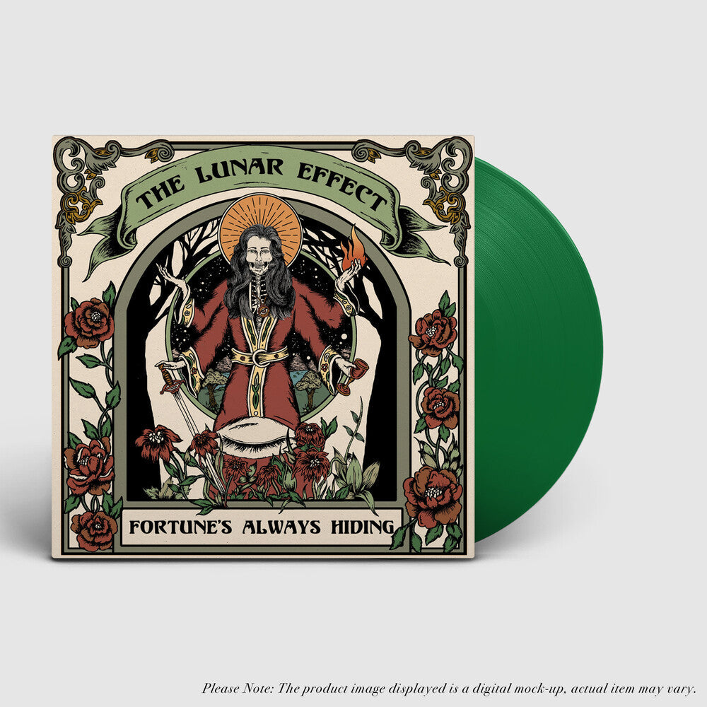 Lunar Effect - Fortune's Always Hiding [Clear Vinyl] (Grn) [Limited Edition] Vinyl Record