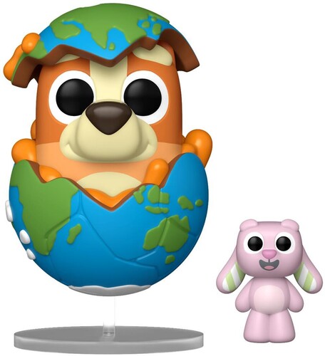 Pop & Buddy Bluey - Pop & Buddy Bluey Bingo With Floppy - Collectibles