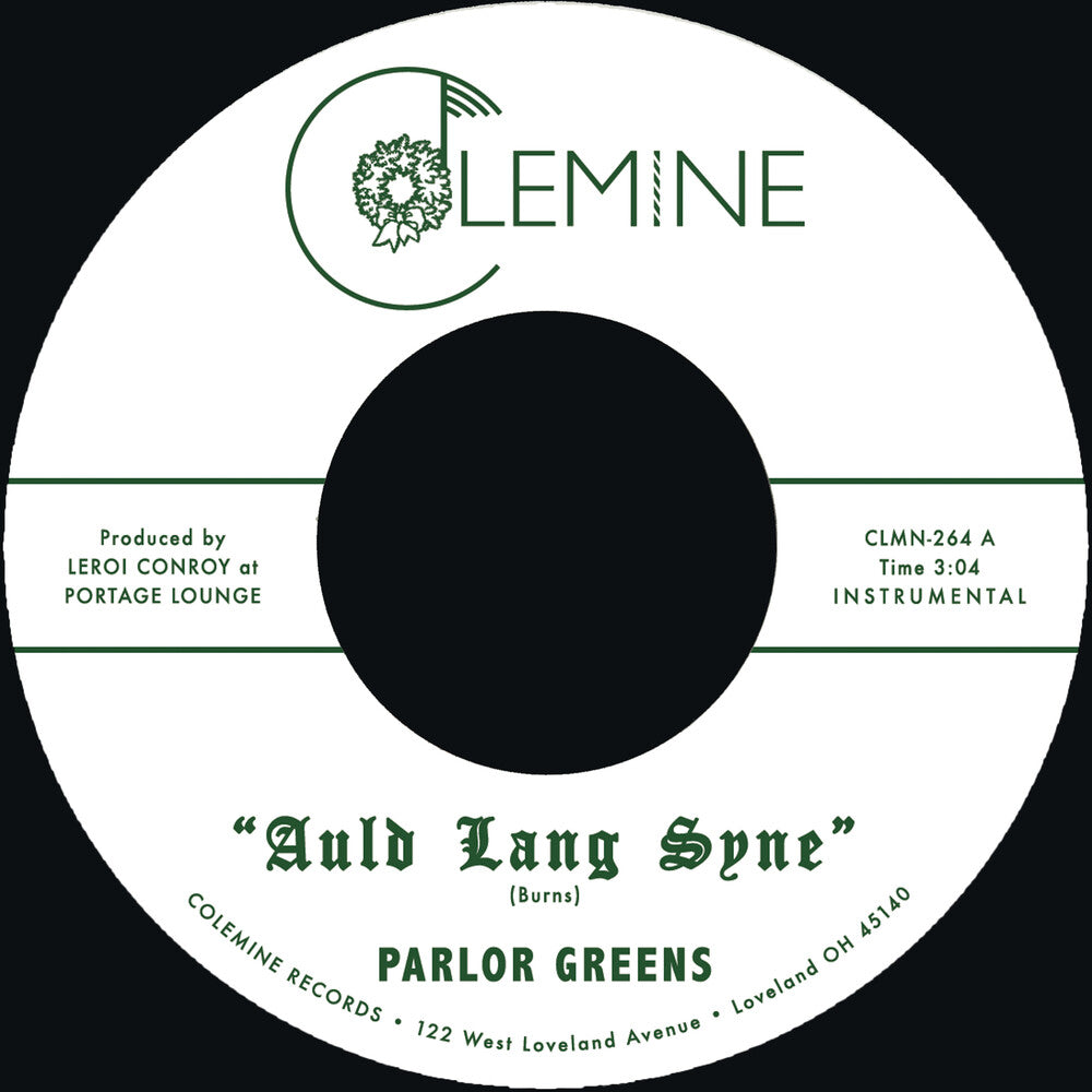 Parlor Greens - Auld Lang Syne / Everyday Will Be Like A Holiday [LP] Vinyl Record
