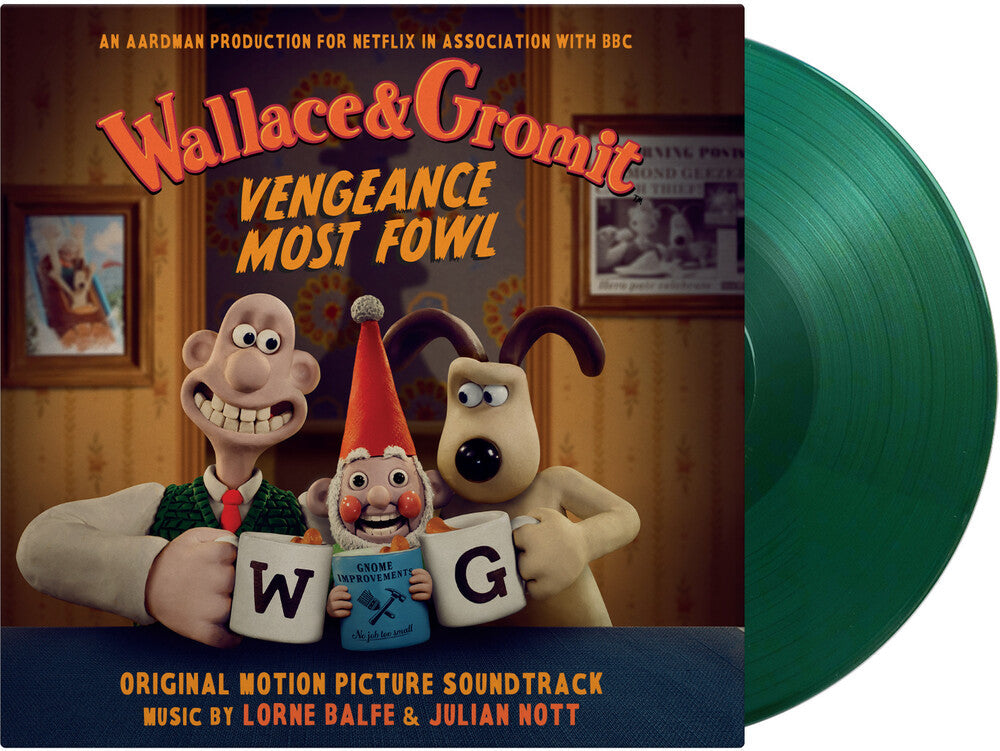 Lorne Balfe  (Colv) (Grn) (Ltd) (Ogv) - Wallace & Gromit: Vengeance Most Fowl - O.S.T. [LP] Vinyl Record