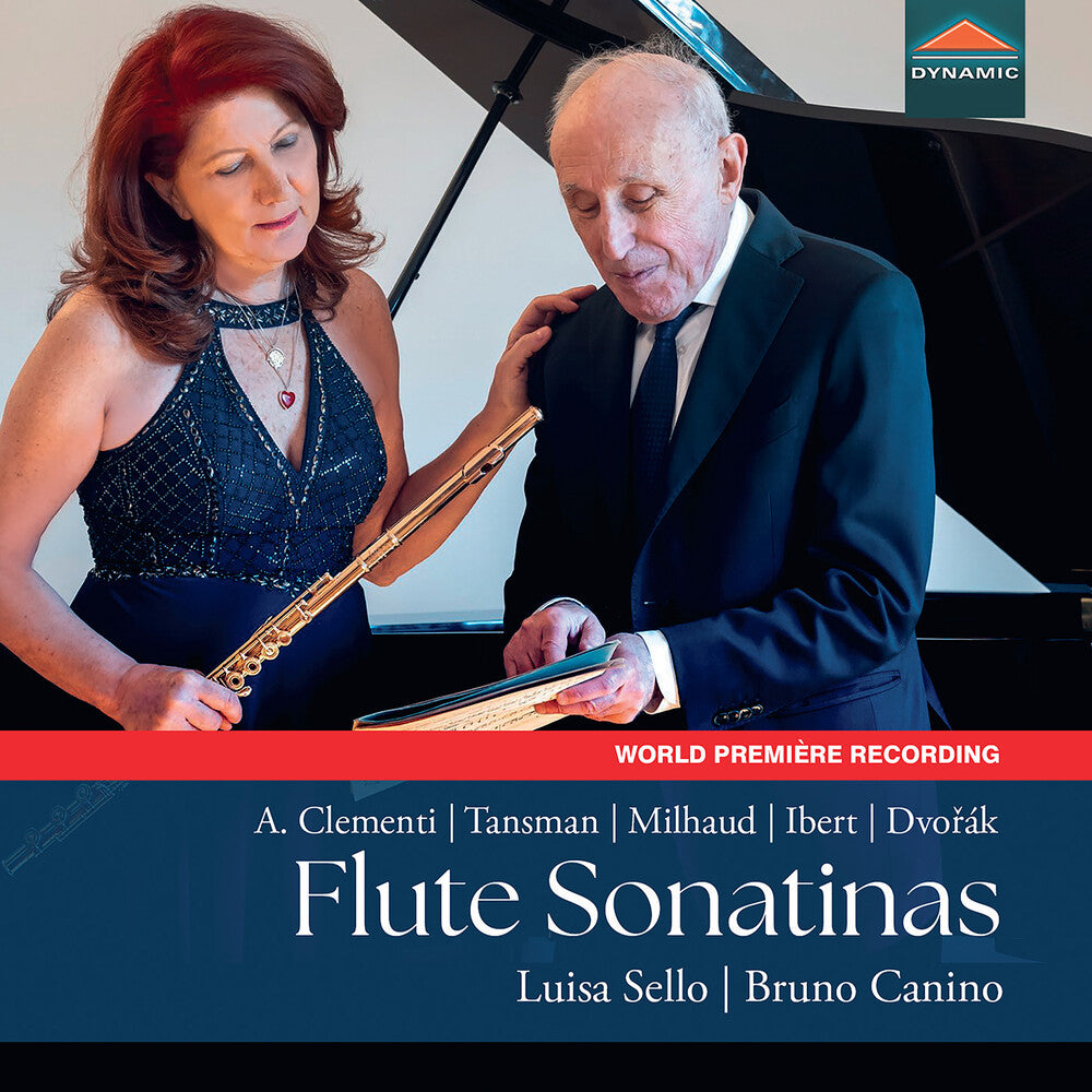 Luisa Sello - A. Clementi Tansman Milhaud Ibert & Dvorak: Flute [CD]