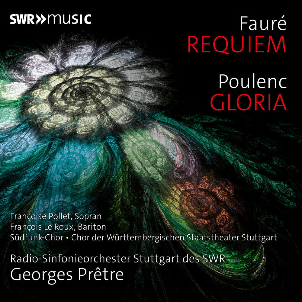 Radio-Sinfonieorchester Stuttgart Des SWR - Faure: Requiem & Poulenc: Gloria [CD]
