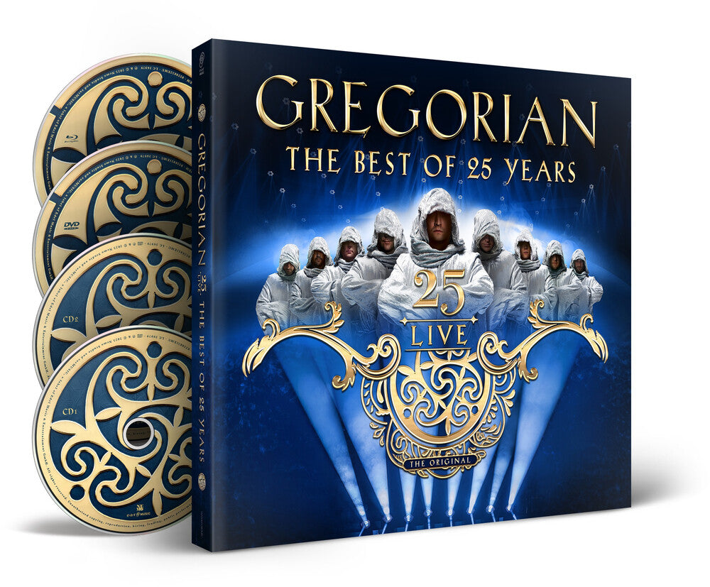 Gregorian - 25 Live: The Best Of 25 Years [Deluxe Earbook] (2 CD + DVD + Blu-Ray)