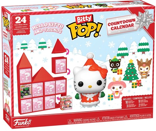 Bitty Pop Countdown Calendar Hello Kitty - Bitty Pop Countdown Calendar Hello Kitty & Friends - Collectibles