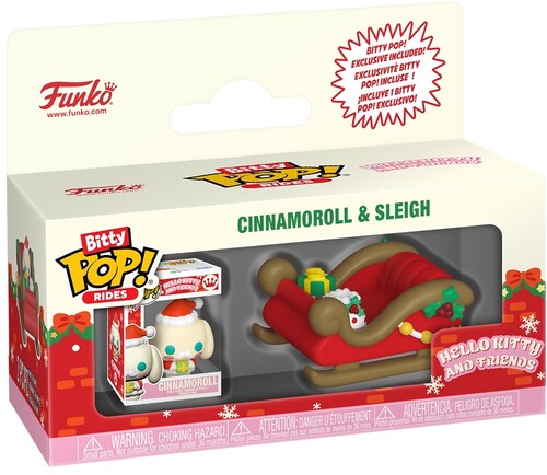 Bitty Pop Ride Hello Kitty Holiday - Bitty Pop Ride Hello Kitty Holiday Sleigh With - Collectibles