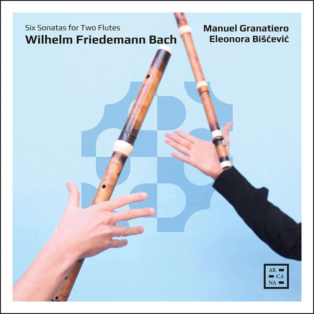 Pre-Order: Manuel Granatiero - W. F. Bach: Six Sons For Two Flutes [CD]