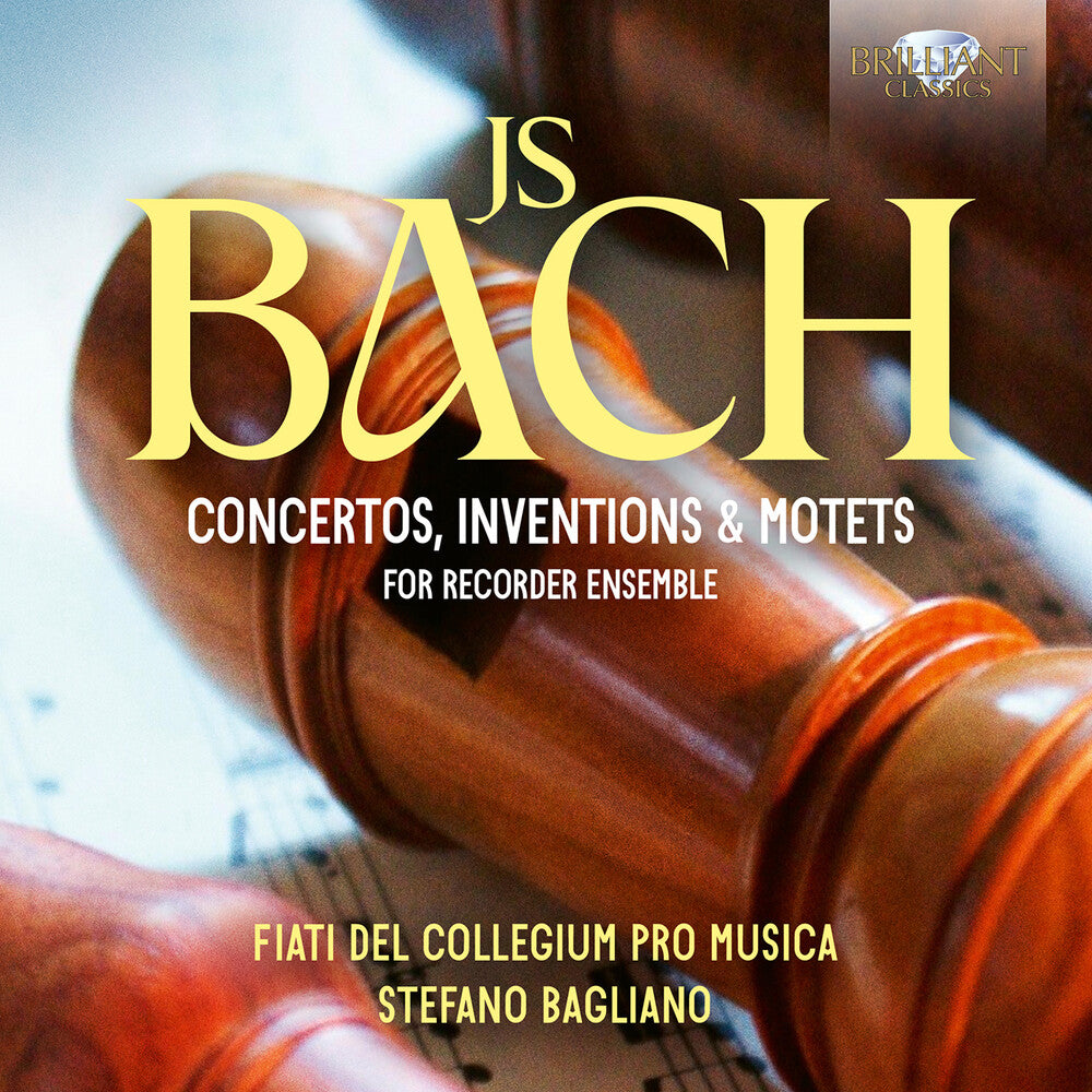 Pre-Order: Collegium Pro Musica - J.S. Bach: Cons Inventions & Motets For Recorder [CD]