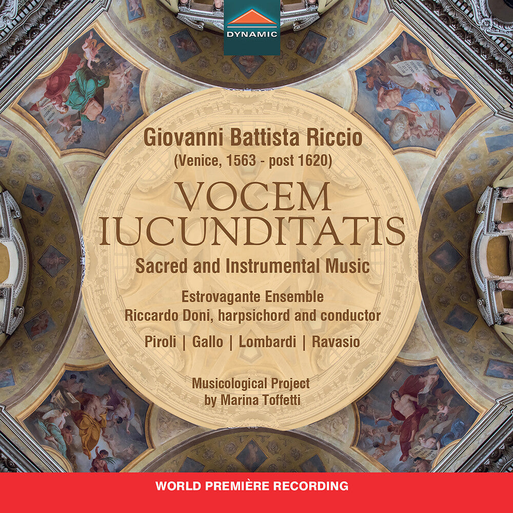 Estrovagante Ensemble - Giovanni Battista Riccio: Vocem Iucunditatis [CD]