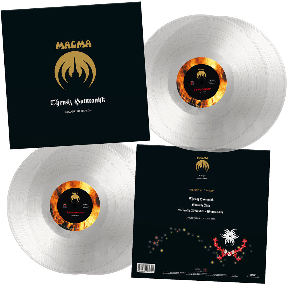 Magma -Theusz Hamtaahk (Trilogie Au Trianon) - 4lp [Clear Vinyl] [Limited Edition] [180 Gram] Vinyl Record