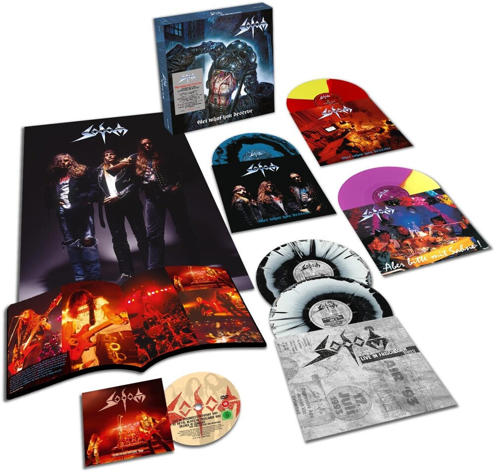 Pre-Order: Sodom - Get What You Deserve - Expanded Edition [Super Deluxe Box Set with DVD]
