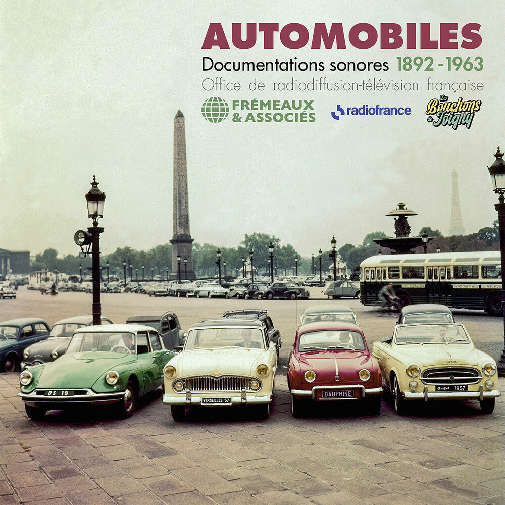 Pre-Order: Office De Radiodiffusion Television Francaise - Automobiles - Documentations Sonores 1892-1963 [CD]