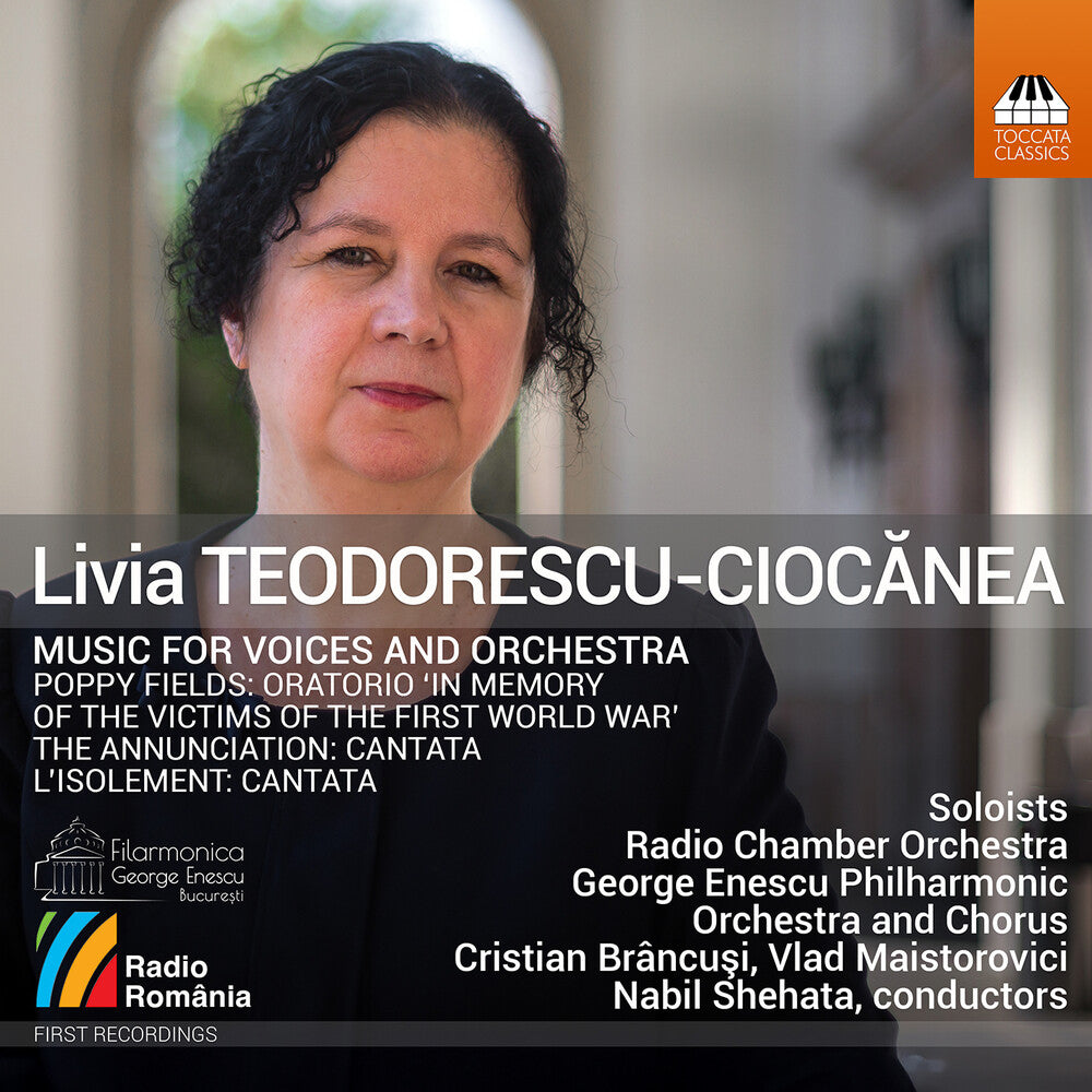 Pre-Order: Teodora Gheorghiu Diana Tugui - Livia Teodorescu-Ciocanea: Music For Voices & Orch [CD]