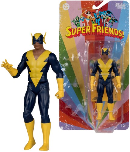 Dc Retro 6in Wv16 - Super Friends Black Vulcan Fig - Dc Retro 6in Wv16 - Super Friends Black Vulcan Fig - Collectibles