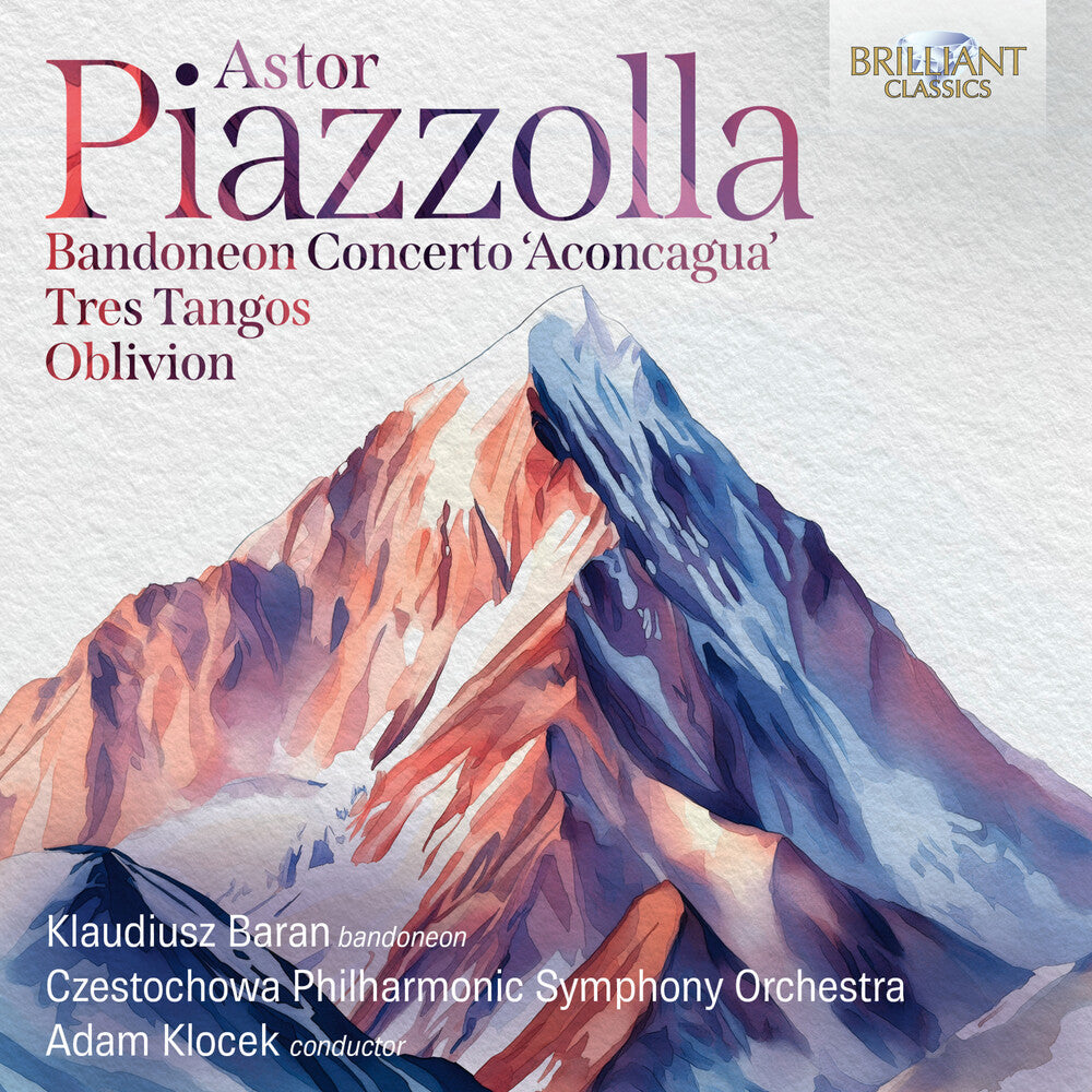 Pre-Order: Klaudiusz Baran - Piazzolla: Bandoneon Con Aconcagua Tres Tangos [CD]