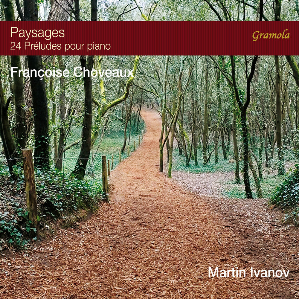 Pre-Order: Martin Ivanov - Paysages - 24 Preludes Pour Piano [CD]