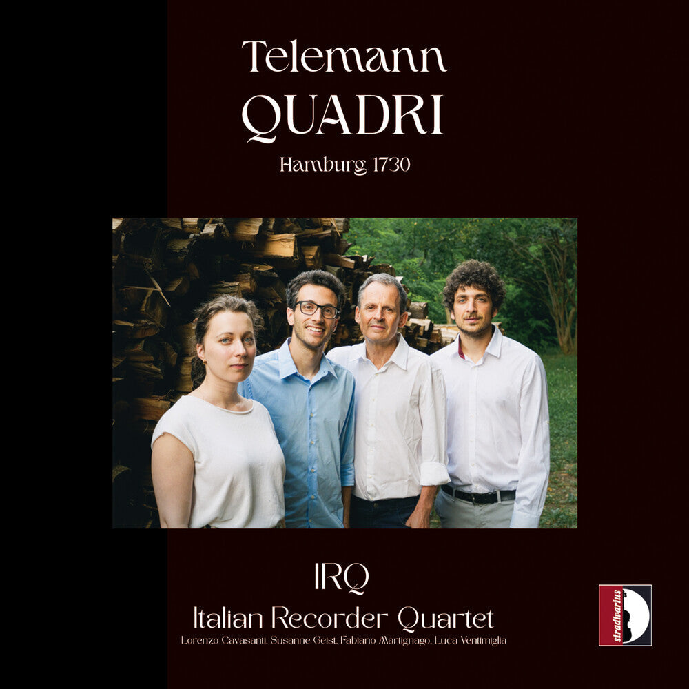 Pre-Order: Italian Recorder Quartet - Georg Philipp Telemann: Quadri [CD]