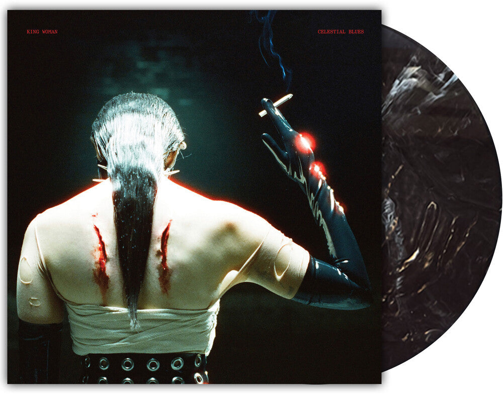 King Woman - Celestial Blues [Black Onyx Marble] Vinyl Record