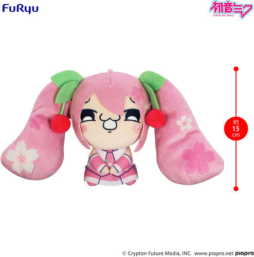 Hatsune Miku Mochipico Sakura Miku Ver C Plush - Hatsune Miku Mochipico Sakura Miku Ver C Plush - Collectibles