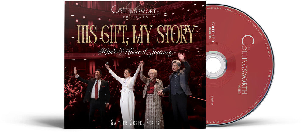 Pre-Order: Collingsworth Family - His Gift My Story: Kim's Musical Journey [CD]