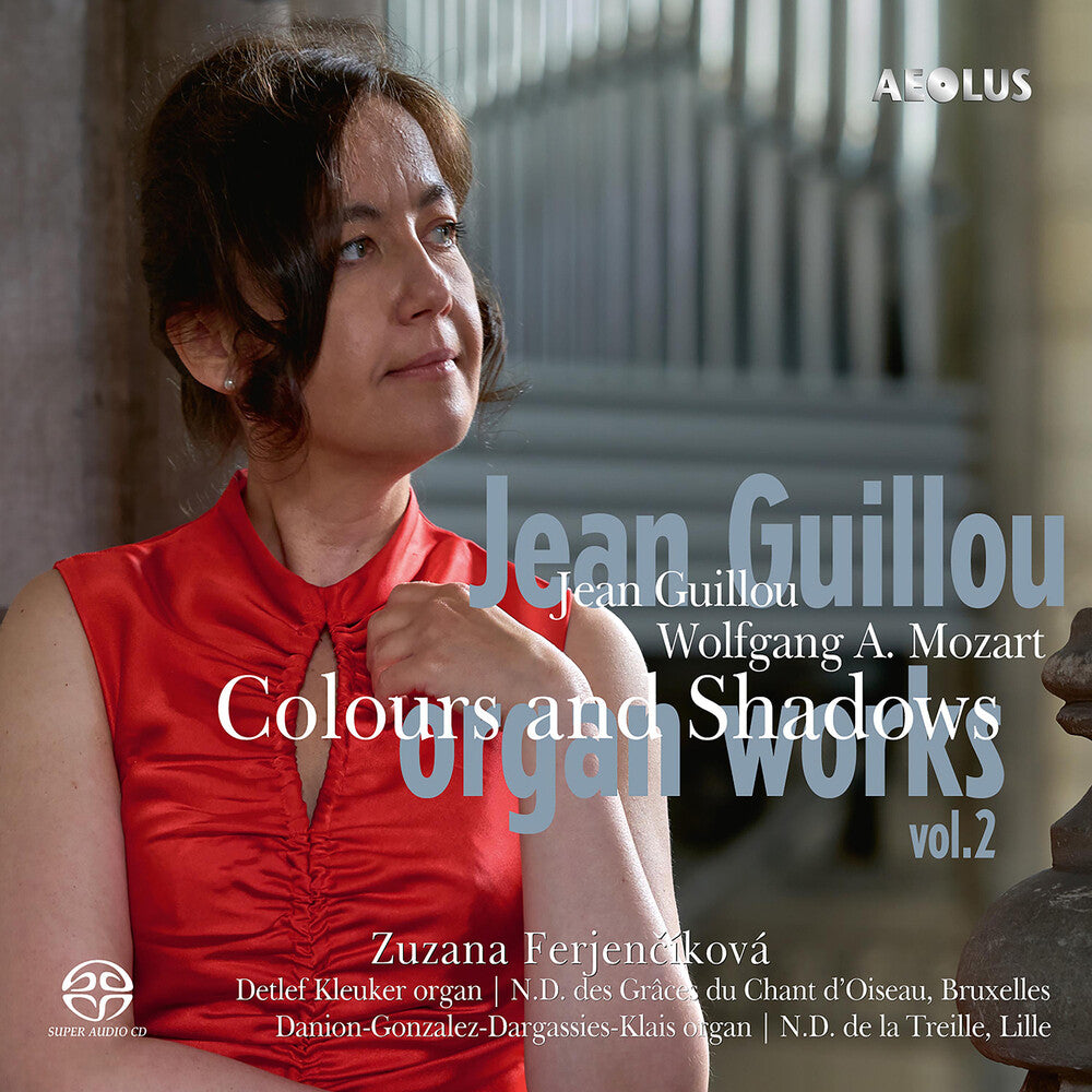 Pre-Order: Zuzana Ferjencikova - Jean Guillou: Organ Works Vol. 2 - Coulors & [CD]