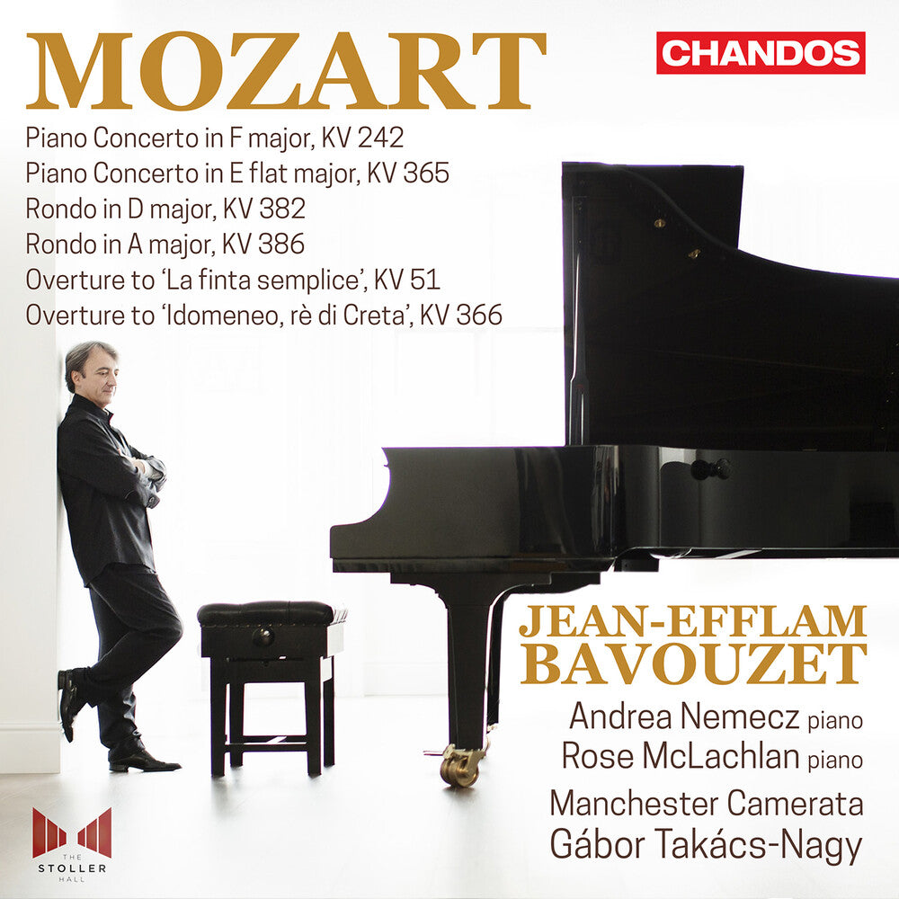 Pre-Order: Jean Bavouzet -Efflam - Mozart: Pno Cons Vol. 12 [CD]