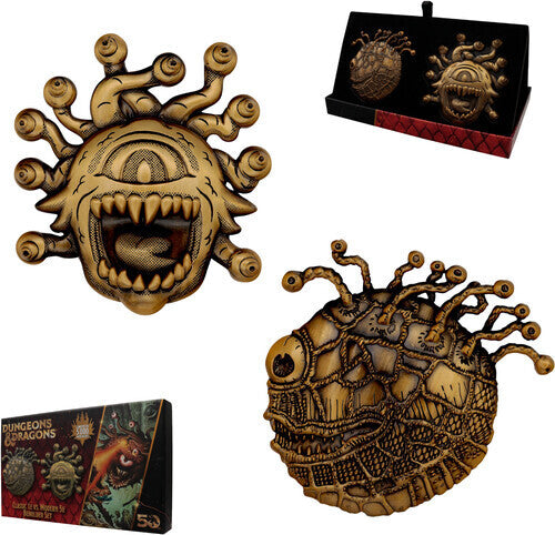 D&d 50th Anniversary Beholder Twin Medallion Set - D&d 50th Anniversary Beholder Twin Medallion Set - Collectibles