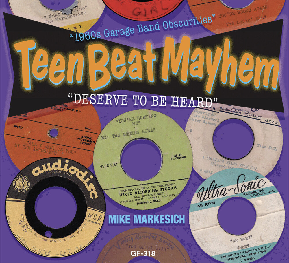 Pre-Order: Teenbeat Mayhem - Deserve To Be Heard / Var - Teenbeat Mayhem - Deserve To Be Heard / Var [CD]