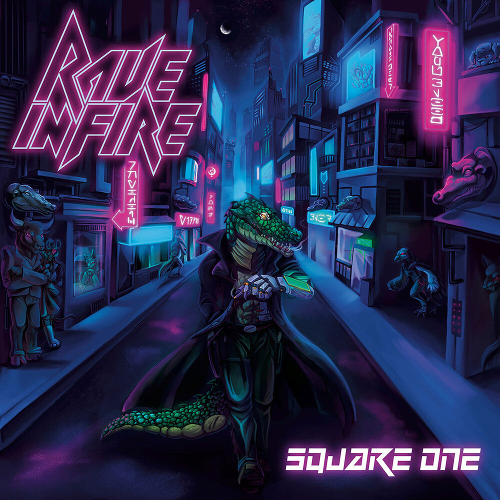 Pre-Order: Rave in Fire - Square One - Pink [Colored Vinyl] (Pnk)
