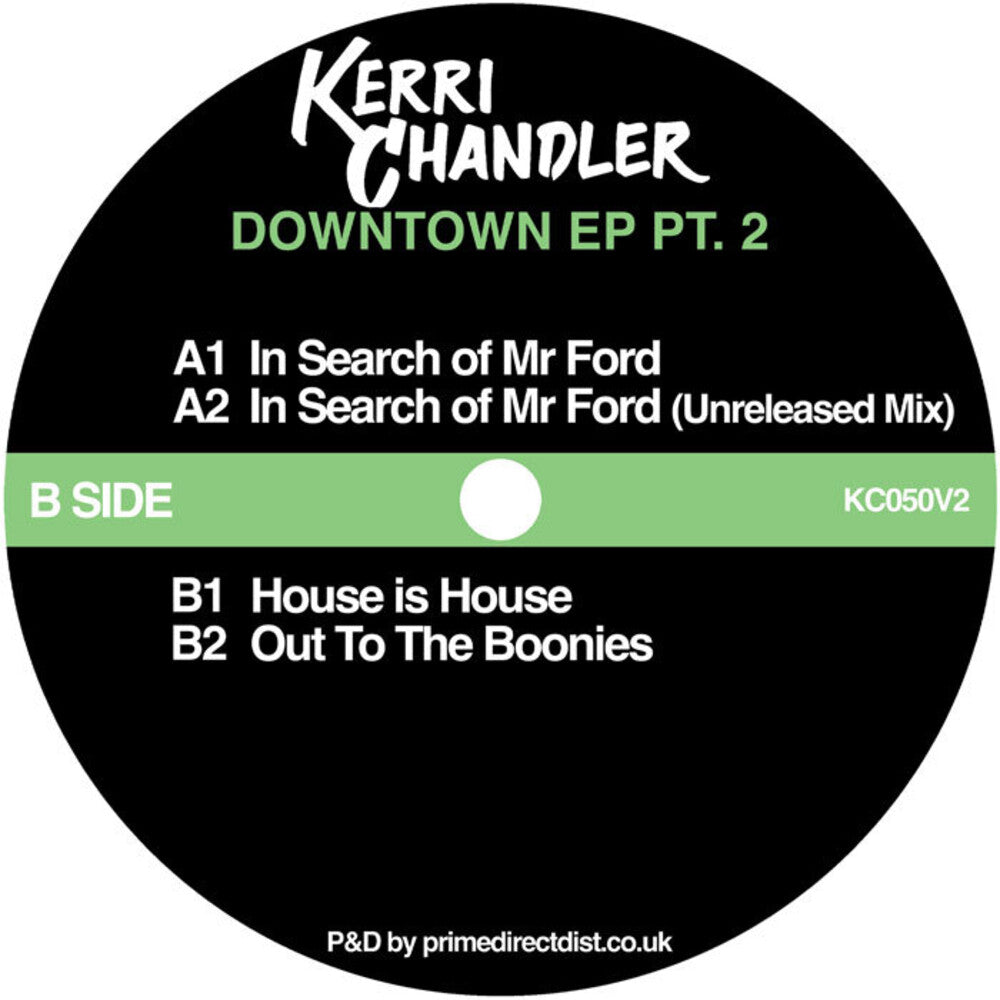 Pre-Order: Kerri Chandler - Downtown Ep Pt. 2 [12" Vinyl]