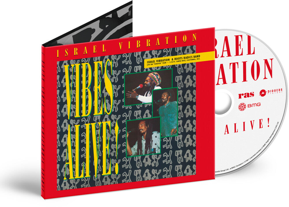 Pre-Order: Israel Vibration - Vibes Alive [Digipak]