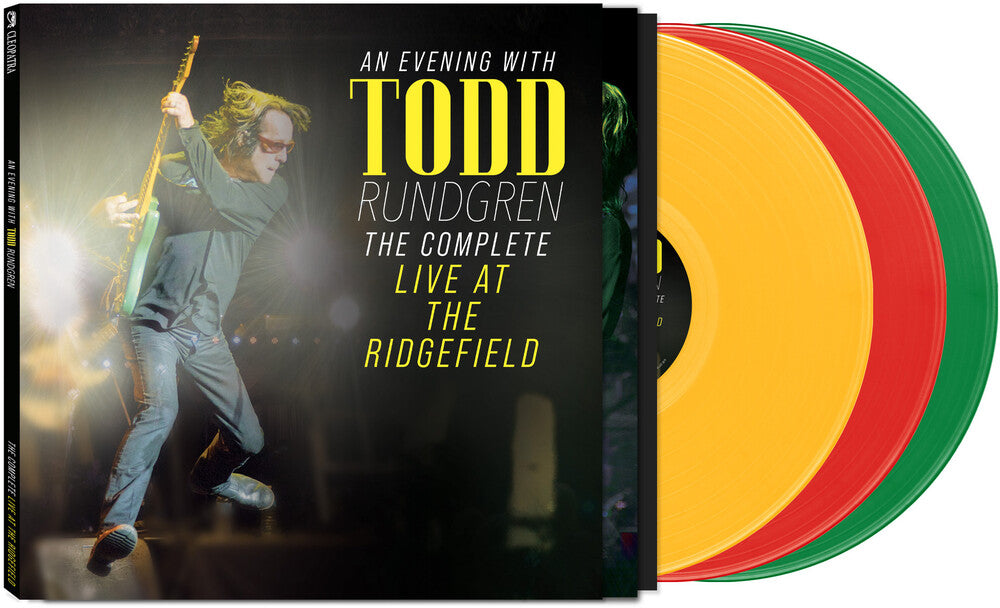 Pre-Order: Todd Rundgren - An Evening With Todd Rundgren: The Complete Live At The Ridgefield [Green/Red/Yellow]