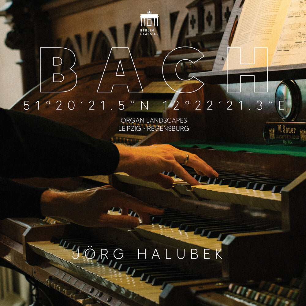 Pre-Order: Jorg Halubek - Bach: Organ Landscapes X (Leipzig) [CD]