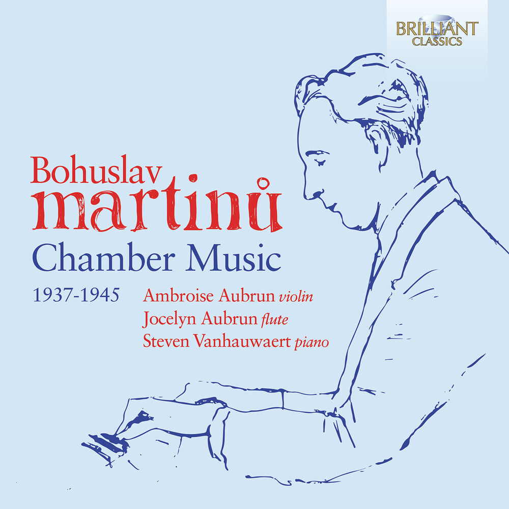 Pre-Order: Ambroise Aubrun - Martinu: Chamber Works (1937-1945) [CD]