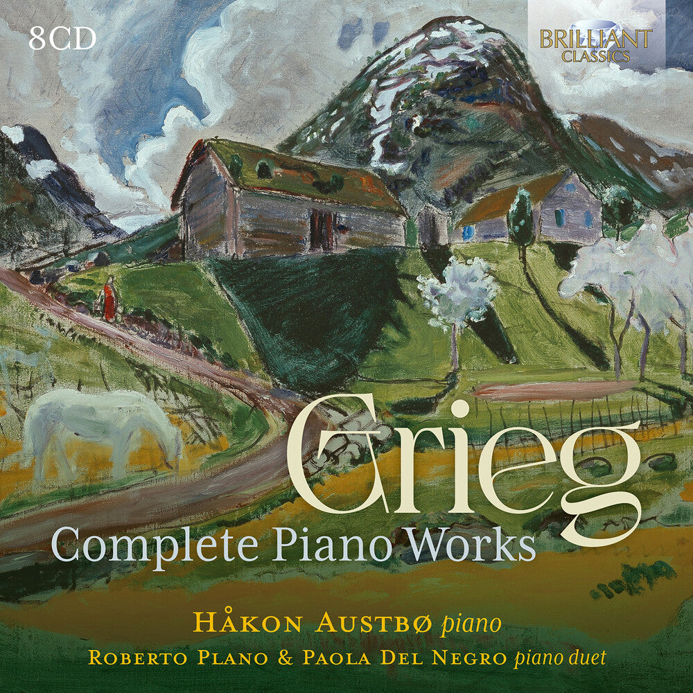 Pre-Order: Hakon Austbo - Grieg: Complete Piano Works [CD]