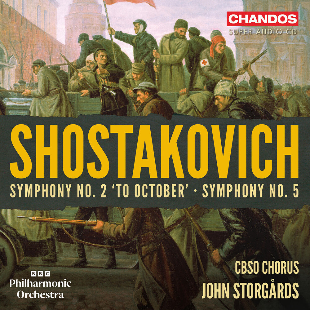 Pre-Order: BBC Philharmonic Orchestra - Shostakovich: Sym No. 2 To October: Sym No. 5 [CD]