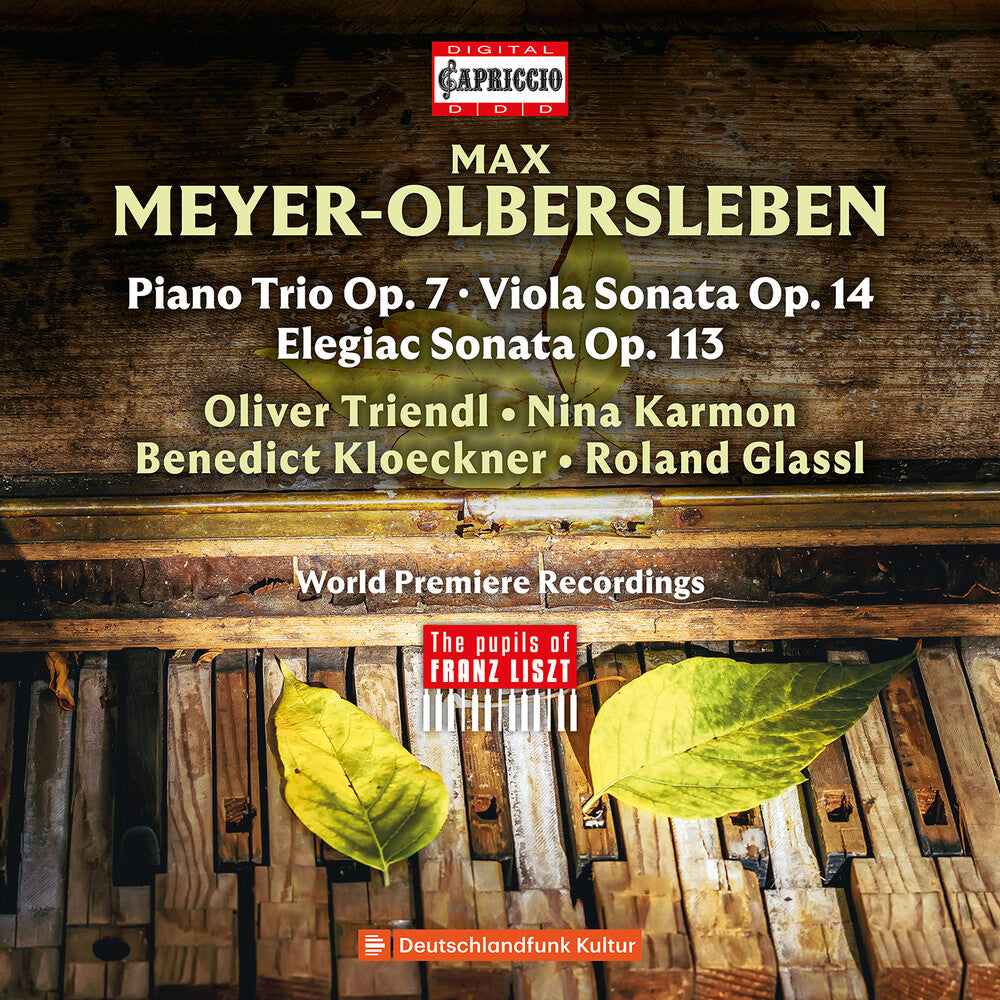 Pre-Order: Oliver Triendl - Max Meyer-Olbersleben: Chamber Music [CD]