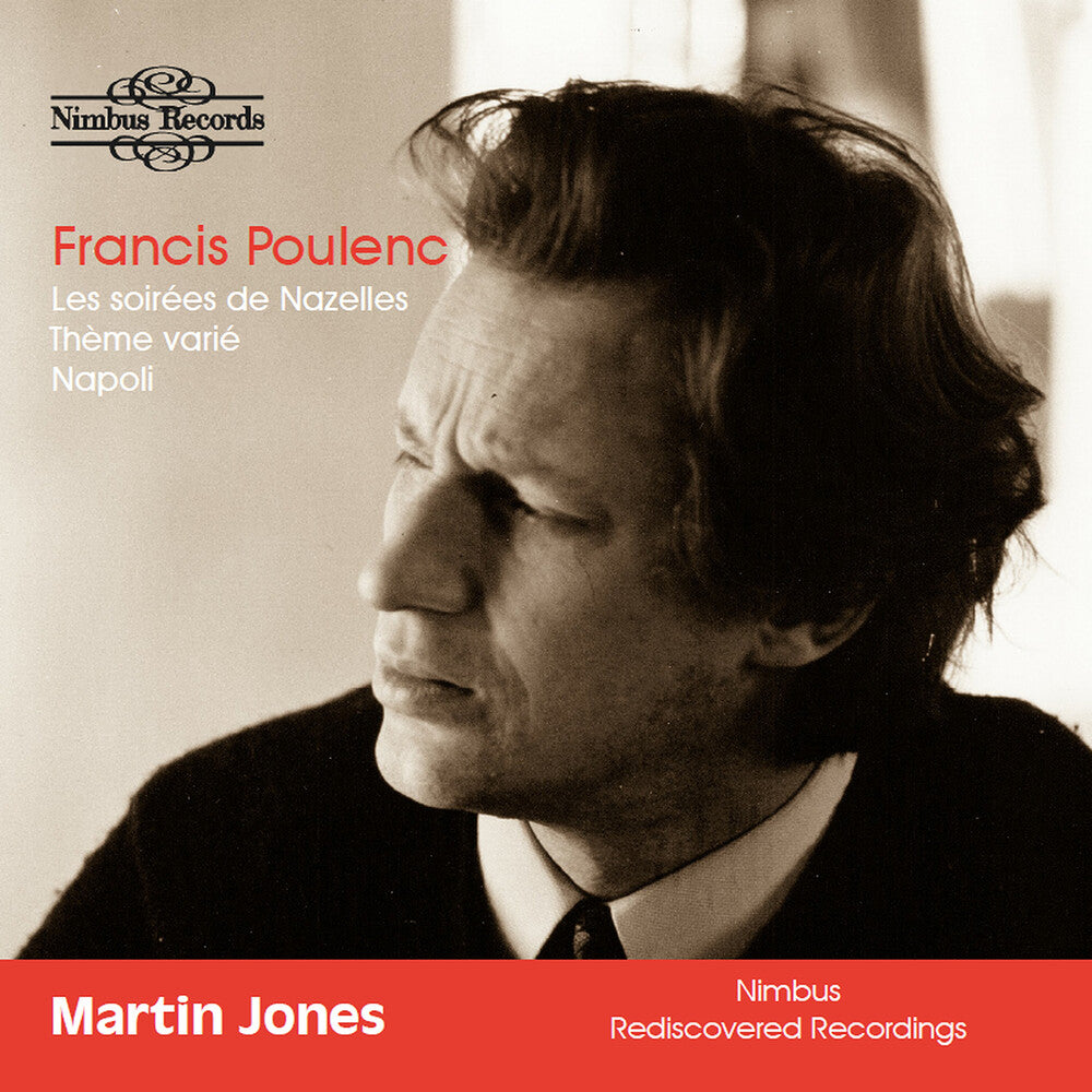 Pre-Order: Martin Jones - Poulenc: Works For Piano [CD]