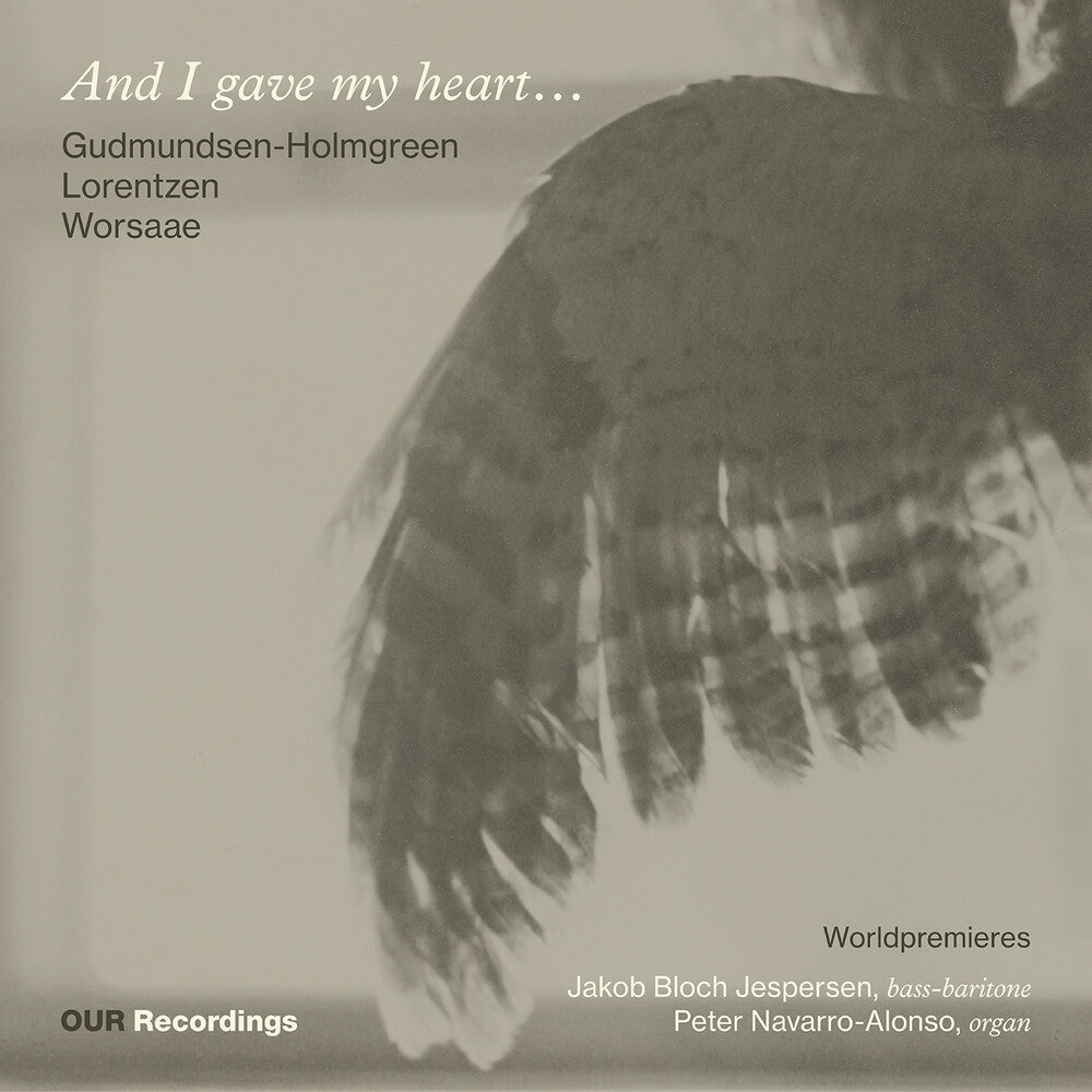 Pre-Order: Jakob Jespersen  Bloch - And I Gave My Heart - Works For Bass-Singer & Orga [CD]