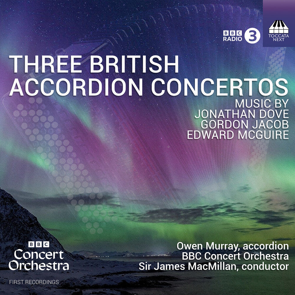 Pre-Order: Owen Murray - Three British Accordion Cons [CD]