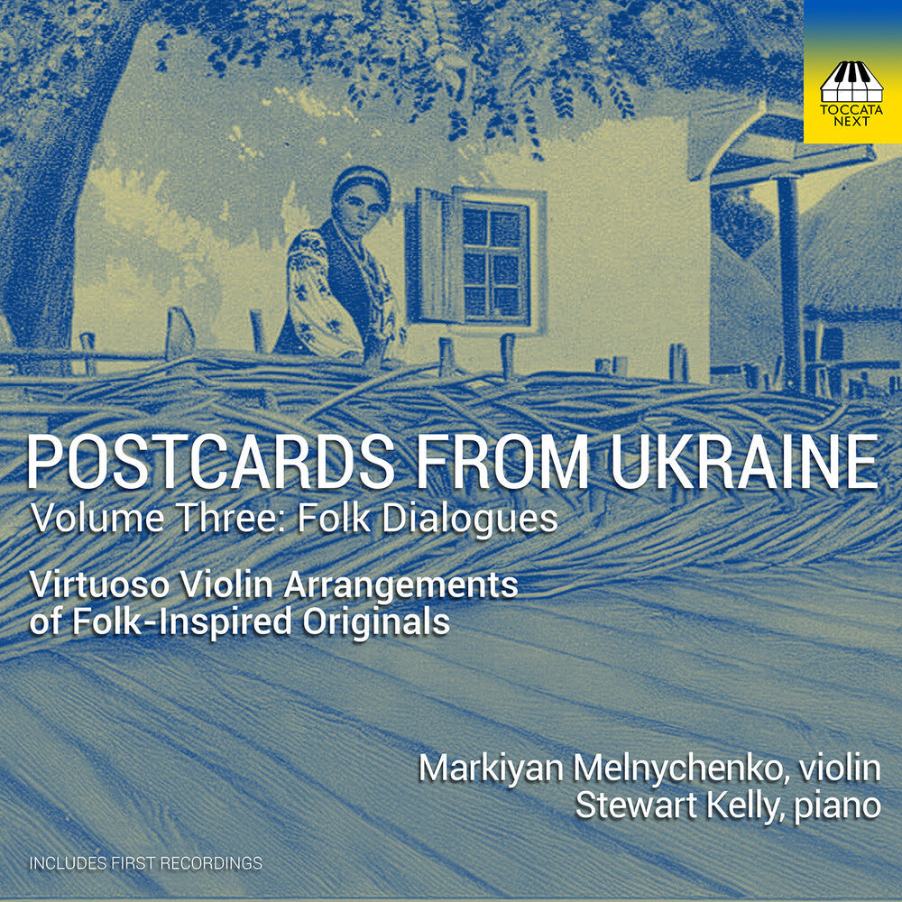 Pre-Order: Markiyan Melnychenko - Postcards From Ukraine Vol. 3 - Folk Dialogues [CD]