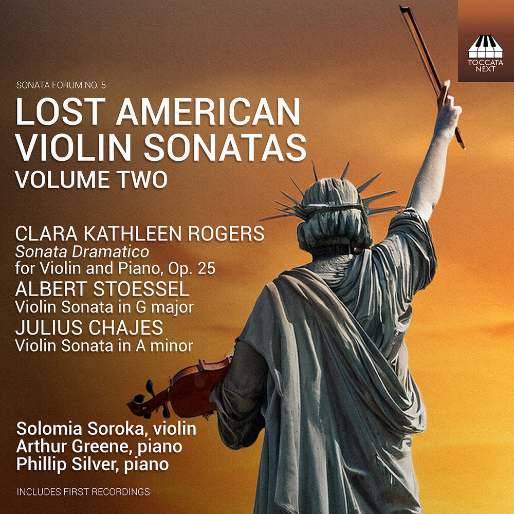 Pre-Order: Solomia Soroka - Lost American Vn Sonatas Vol. 2 [CD]