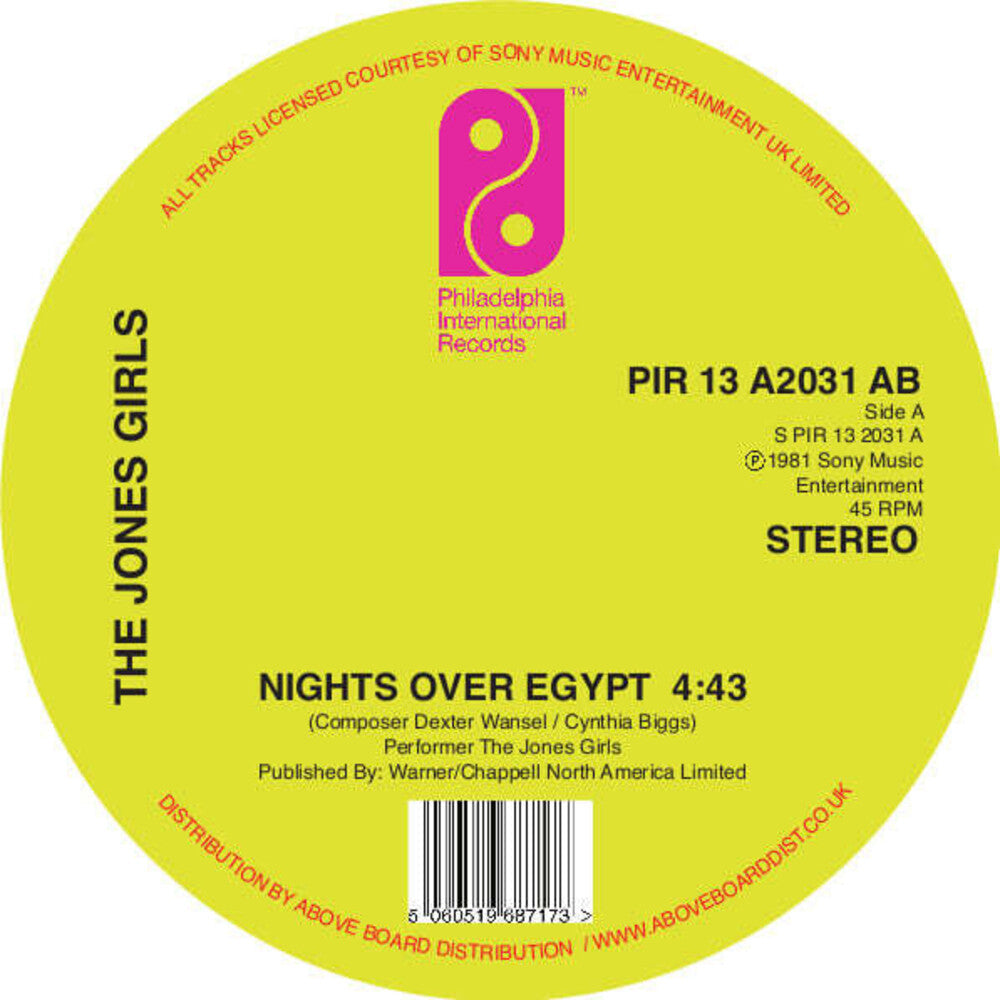 Pre-Order: Jones Girls - Nights Over Egypt [12" Vinyl]