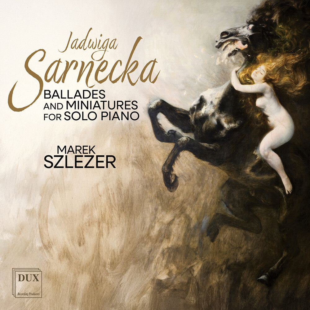 Pre-Order: Marek Szlezer - Sarnecka: Ballades & Miniatures For Solo Piano [CD]