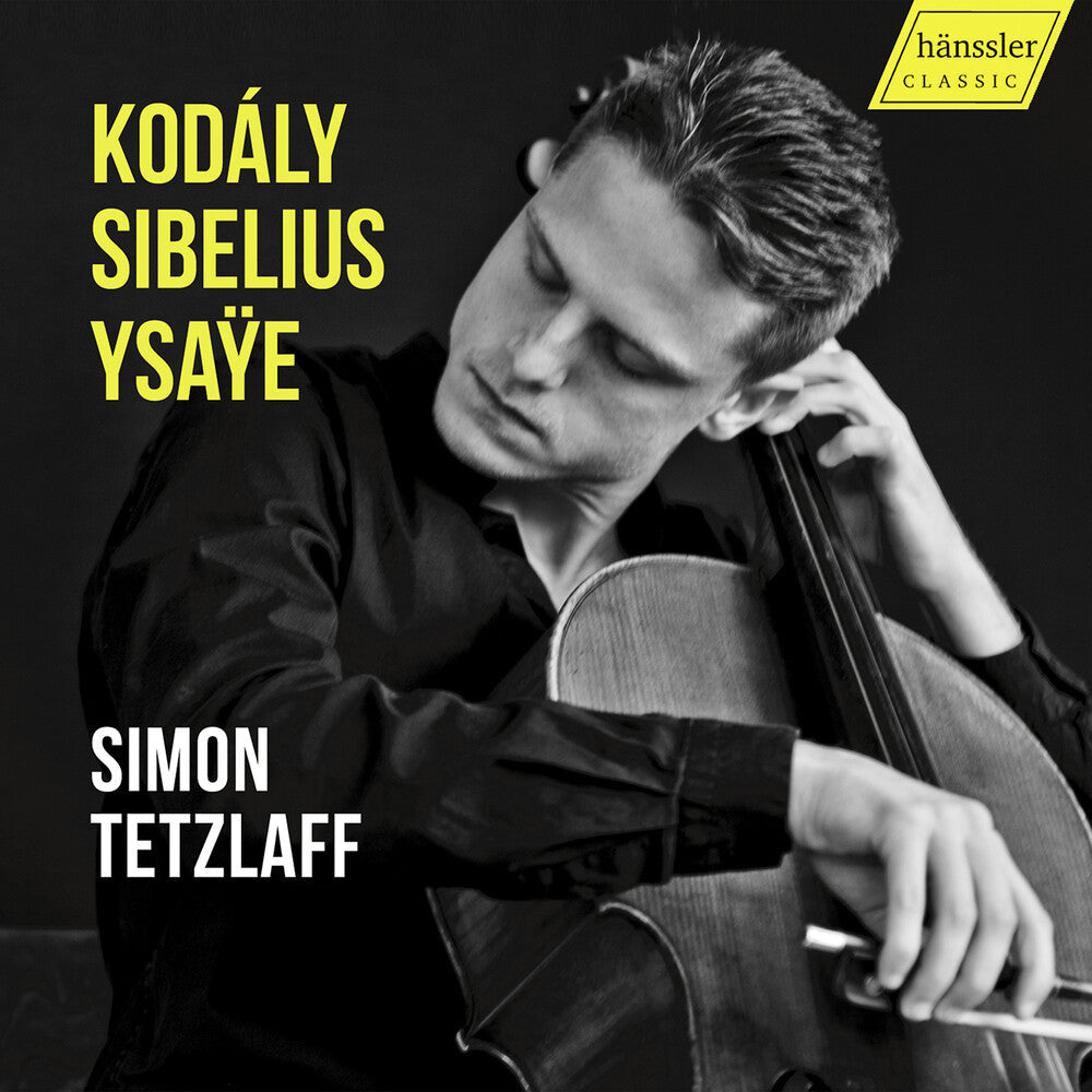 Pre-Order: Simon Tetzlaff - Zoltan Kodaly Jean Sibelius & Eugene Ysaye: Works [CD]