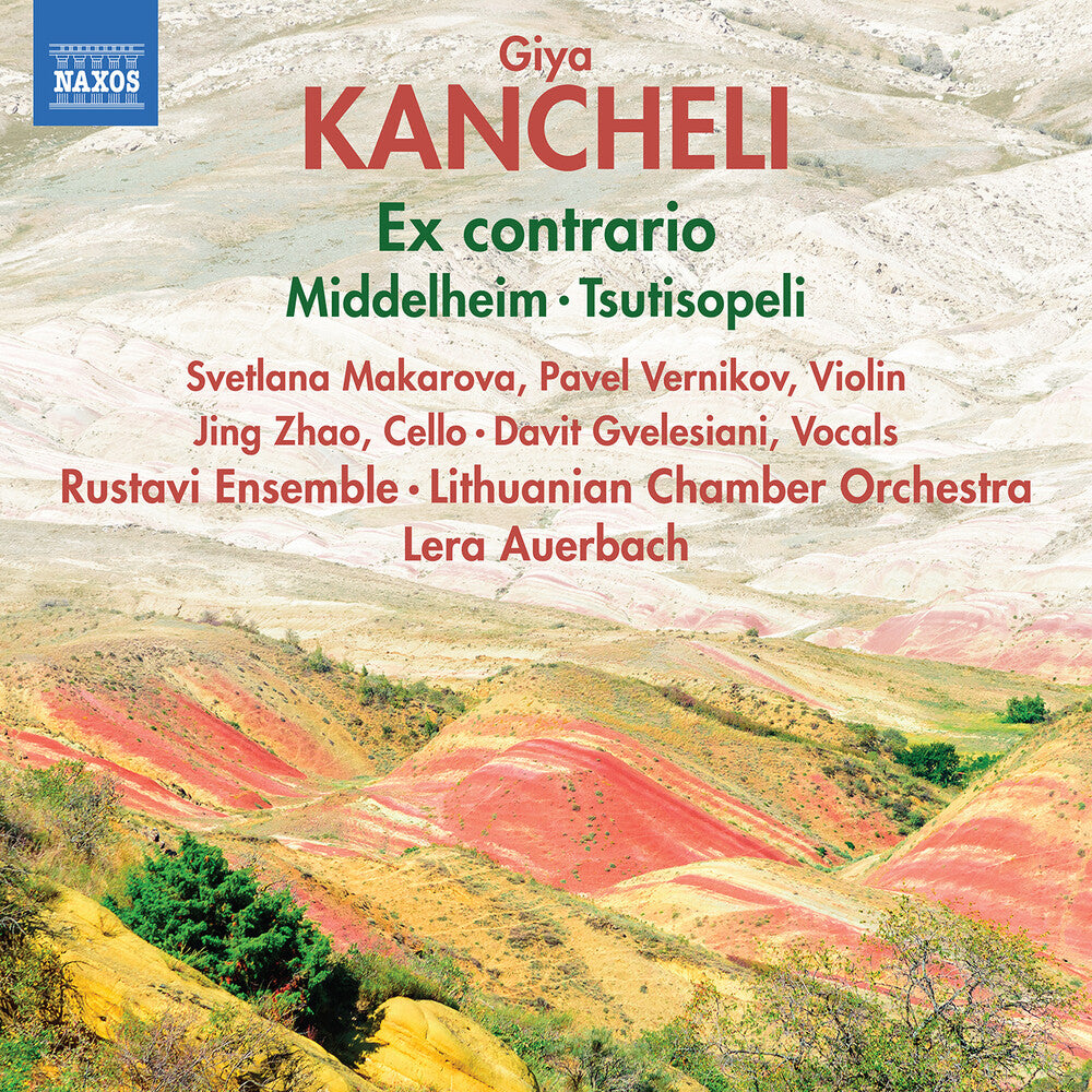 Pre-Order: Svetlana Makarova - Kancheli: Ex Contrario Middelheim Tsutisopeli [CD]