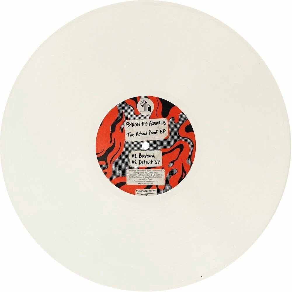 Byron The Aquarius - Actual Proof [Colored Vinyl] (Ep) (Wht)