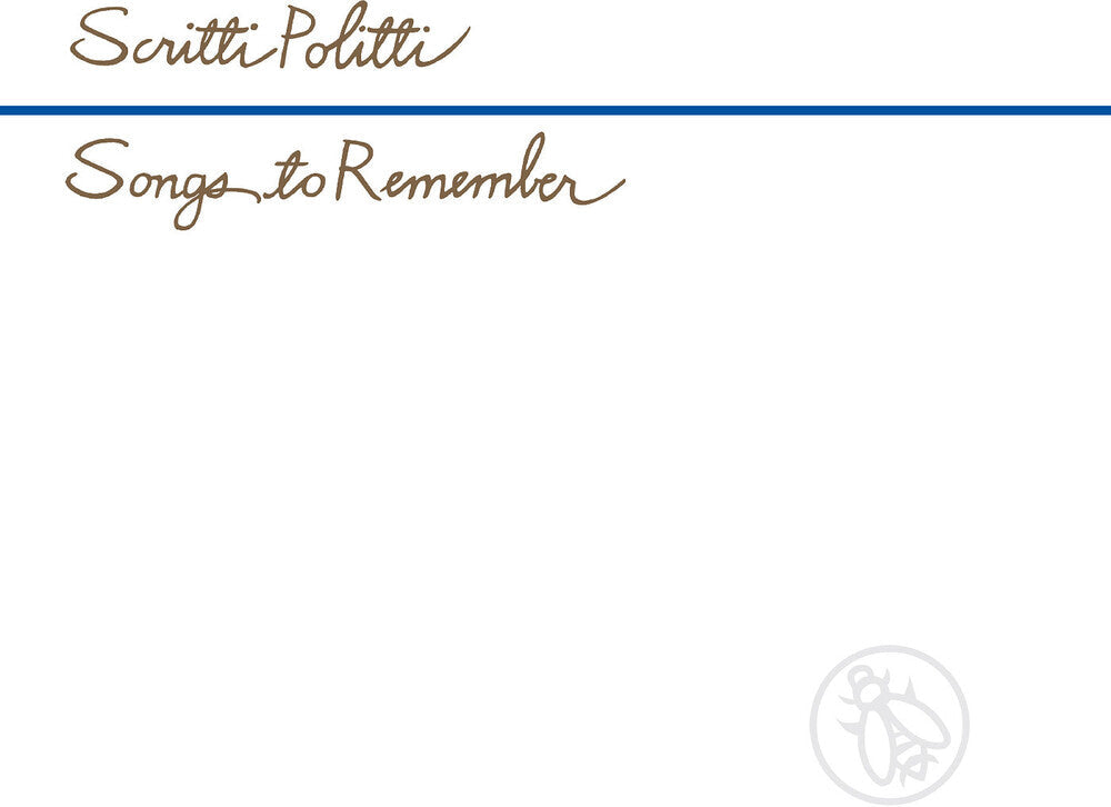 Pre-Order: Scritti Politti - Songs To Remember [LP]